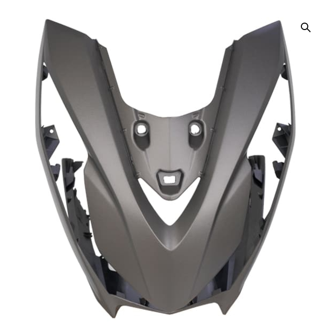 64301K1AN00MBS COVER FR (MT BU SL) COVER TAMENG DEPAN DARK SILVER BEAT K1A