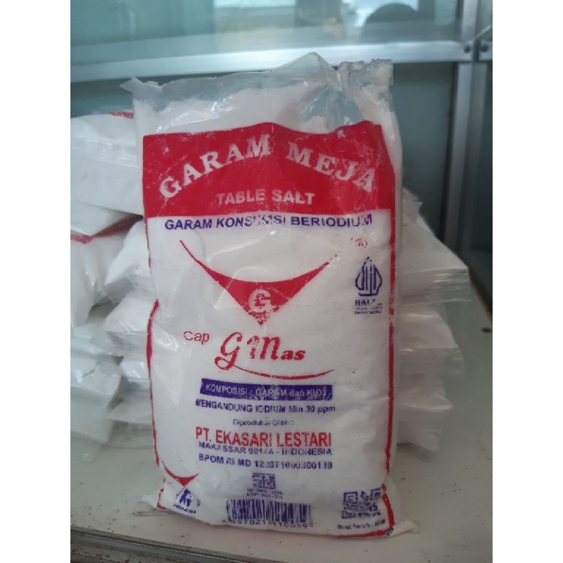 

Garam Halus Cap Gmas 500g garam beryodium