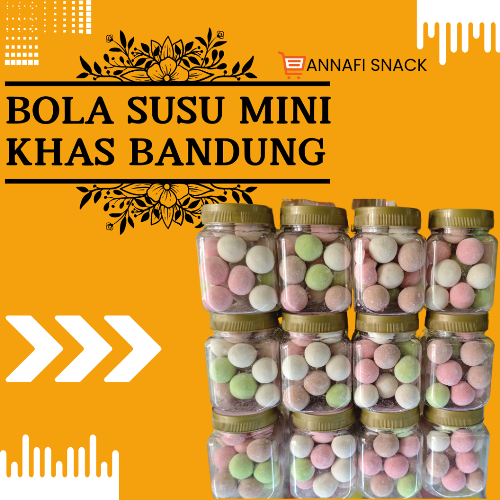 

BOLA SUSU MINI KHAS BANDUNG