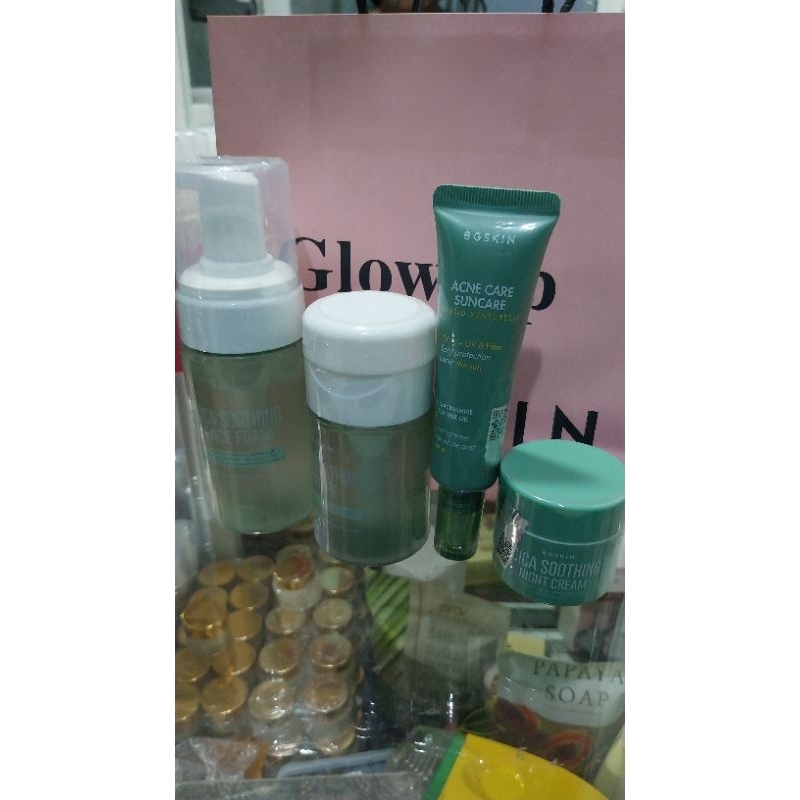 PAKET BG SKIN - BEAUTY GLOW SKIN - ACNE 100% ORI