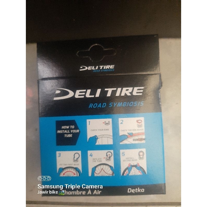 Ban Dalam Sepeda 16 x 2.50 / 3.00 Deli Tire Ban Dalam Sepeda 16 Gede