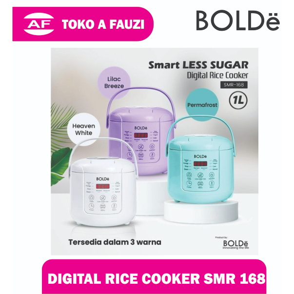 BOLDE DIGITAL RICE COOKER SMR168