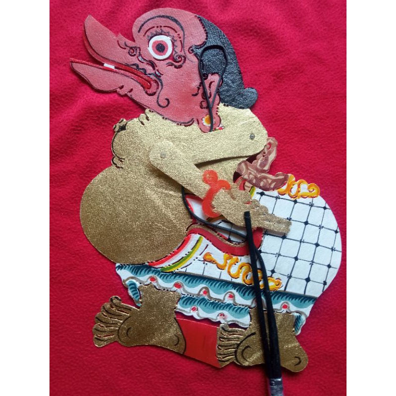 Wayang kulit asli Tokoh TOGOG & MBILUNG