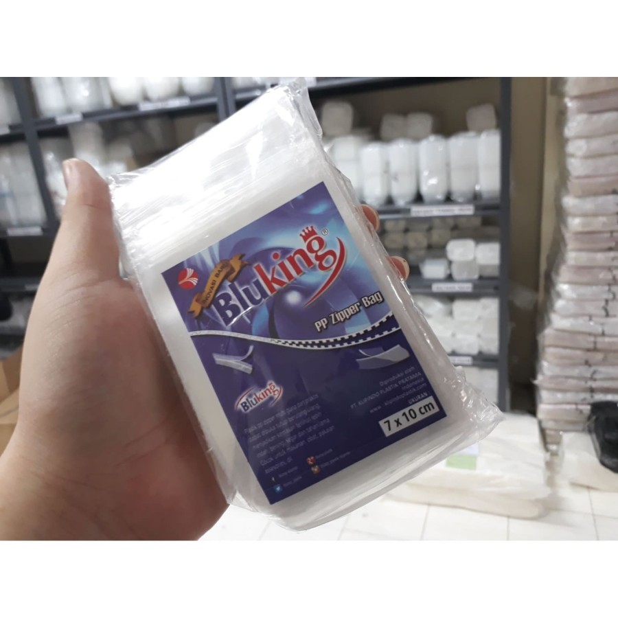 KLIP PP BENING 7X10 CM - @10 PACK - BLUKING 50 MICRON