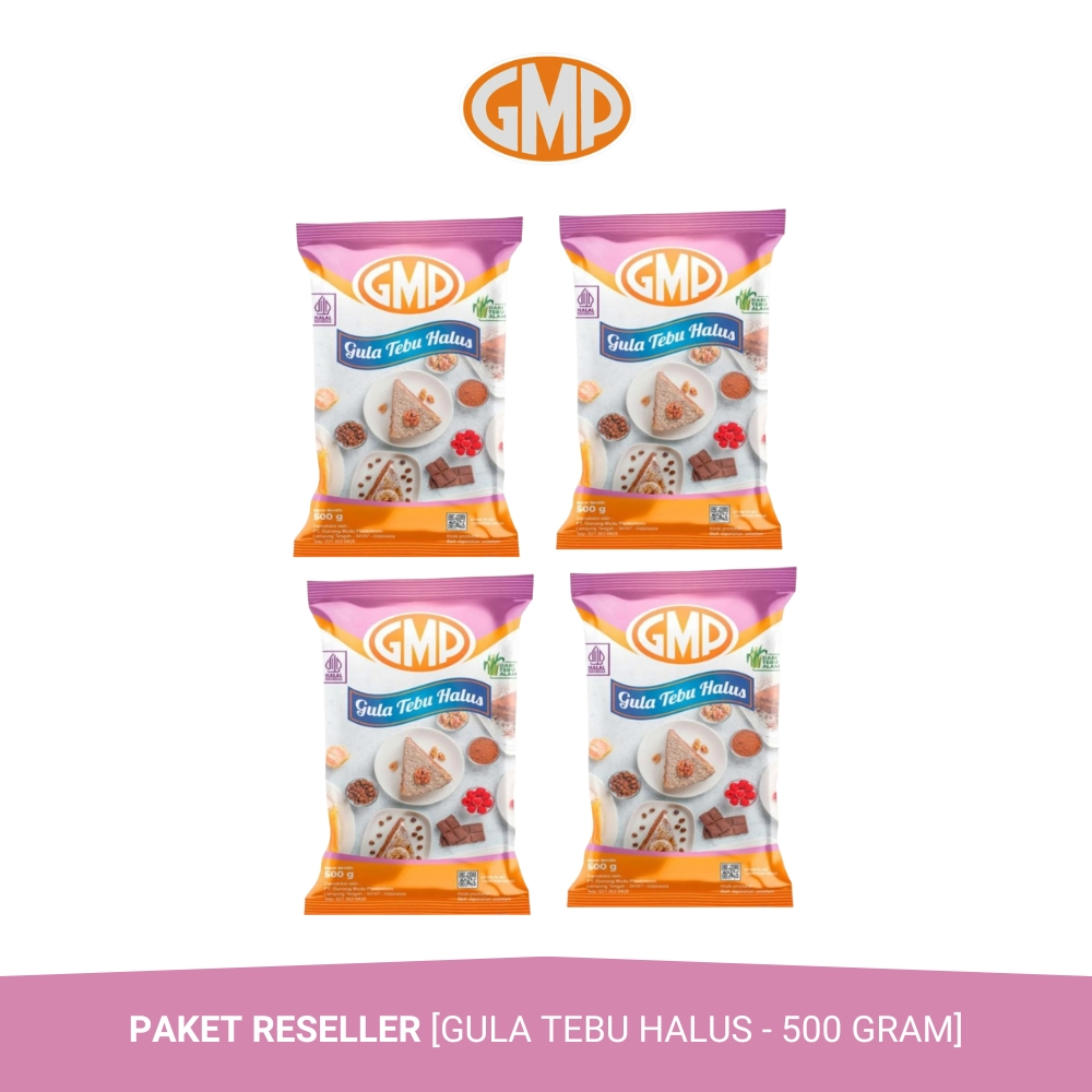 

GMP - Paket Reseller - Gula Tebu Halus 500 GRAM