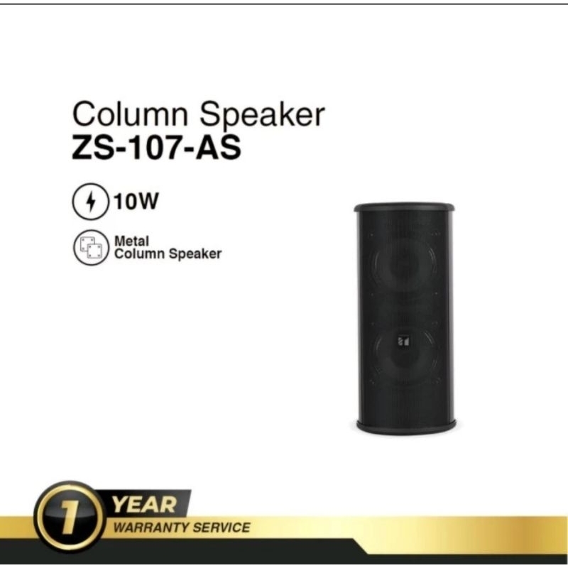 Column Speaker Toa ZS-107/ZS-102C Original Garansi Resmi