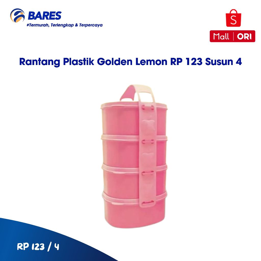 Golden Lemon RP 123 Rantang Susun 4