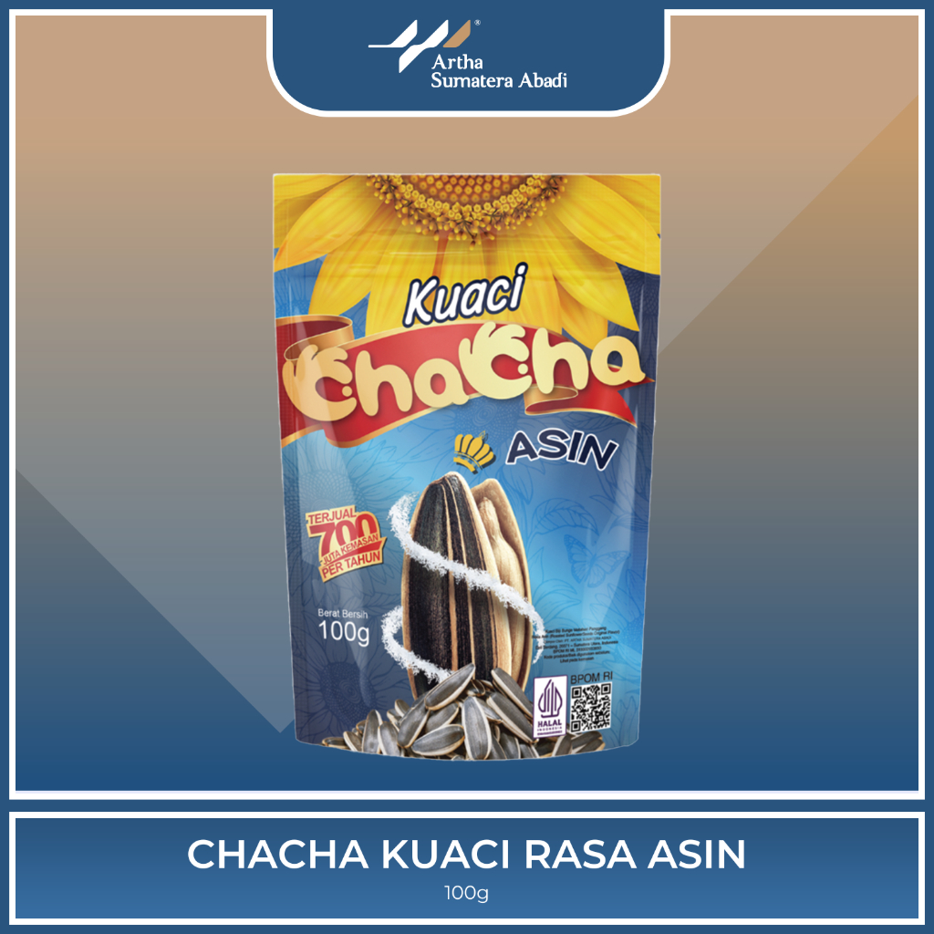 

CHACHA KUACI RASA ASIN (Salted) 100 gram