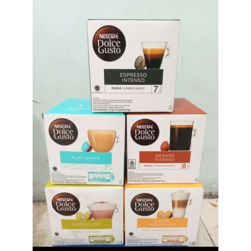 

Nescafe Dolce Gusto Capsule Coffee NDG Original All Varian