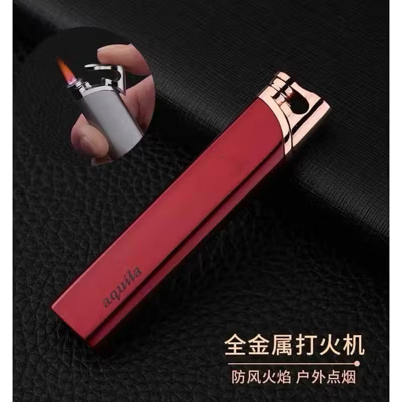 Korek Api Bara Slim Aquila KOREK API UNIK BARA GAS JET STICK AQUILA gf-3907 korek gas stik bisa di i