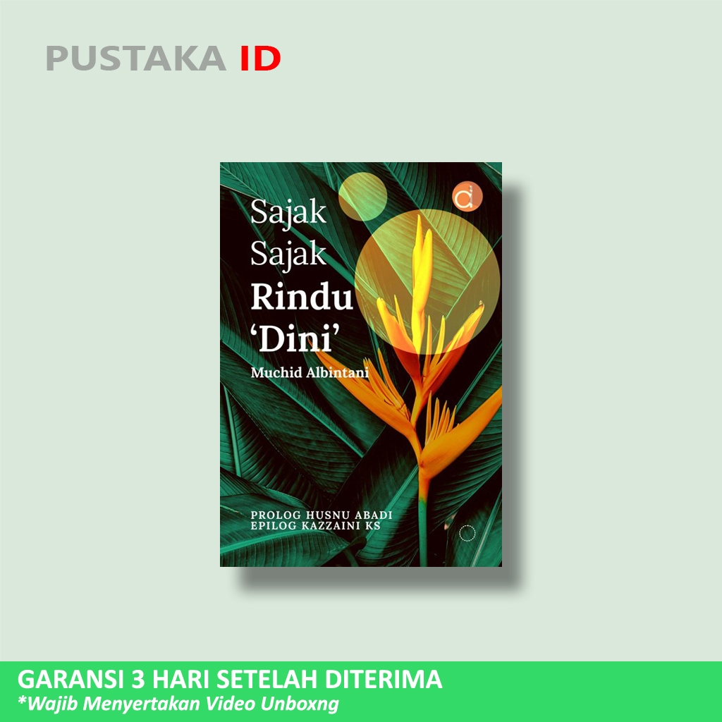 Buku Sajak Sajak Rindu ‘Dini’ - Muchid Albintani