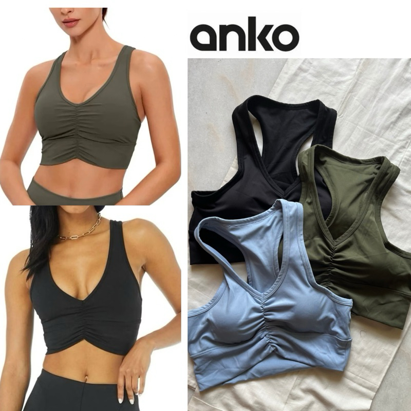 ANKO Ruched Sport Bra