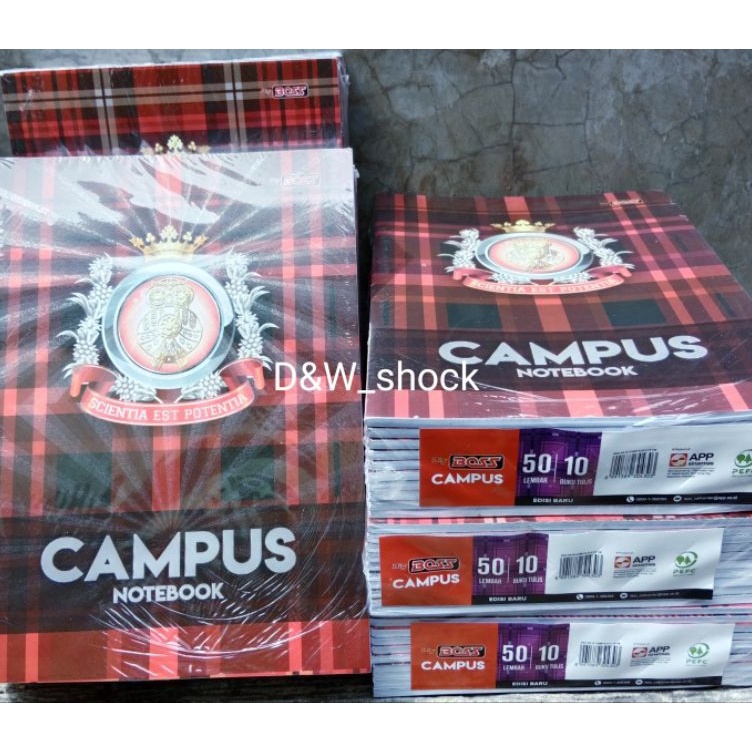 

wzBaru promo buku tulis big boss 5 lembar buku catatan ukuran boxyy isi 5 pcs buku F94