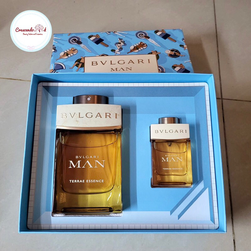Bvlgari Man Terrae Essence Gift Set Edp 100ml+15ml