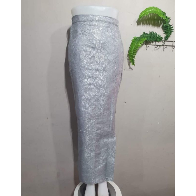 Rok Span Batik Songket / Rok Songket Jadi / Rok Kebaya Songket / Rok Jadi Kebaya / Rok Songket Jadi
