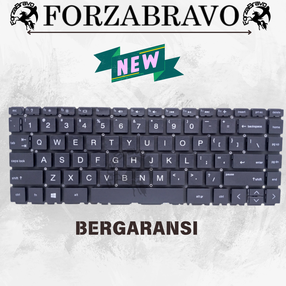 keyboard Hp 14s-fq1032au 14s-fq0591au 14s-fq1135au Backlight (Black)