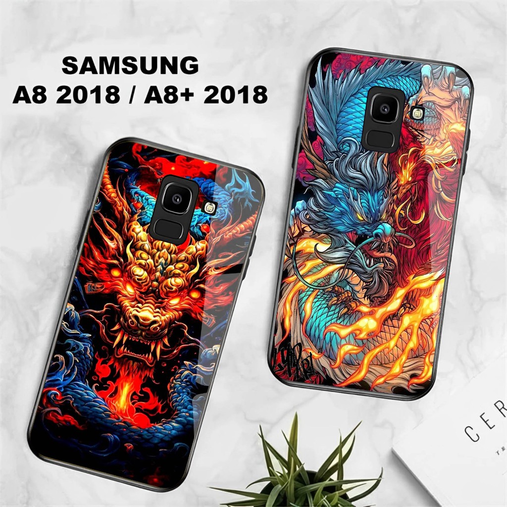 Softcase Kaca Kilau Samsung A8 2018 / A8+ 2018  Terbaru - Softcase Kilau Samsung A8 2018 / A8+ 2018 