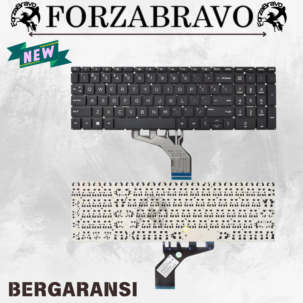Keyboard Laptop Hp 255 G8 250 G8 255-g8 250-g8 Series (Black) New Bergaransi