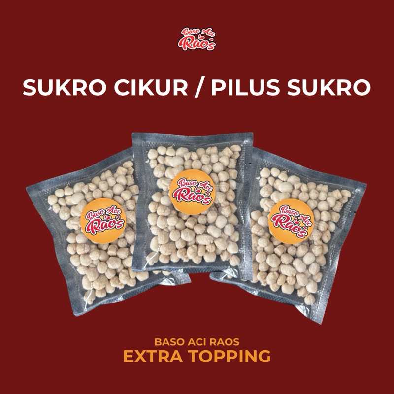 

BASO ACI RAOS - SUKRO CIKUR / PILUS SUKRO 50gr