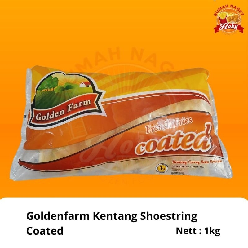 

GoldenFarm Kentang Shoestring Coated 1kg