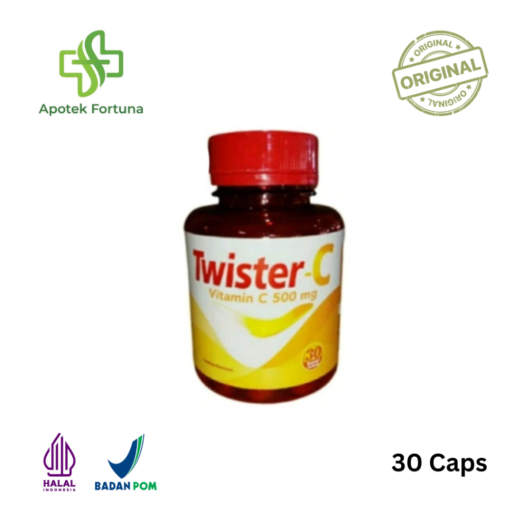 Twister C Vitamin C 500mg isi 100 kapsul