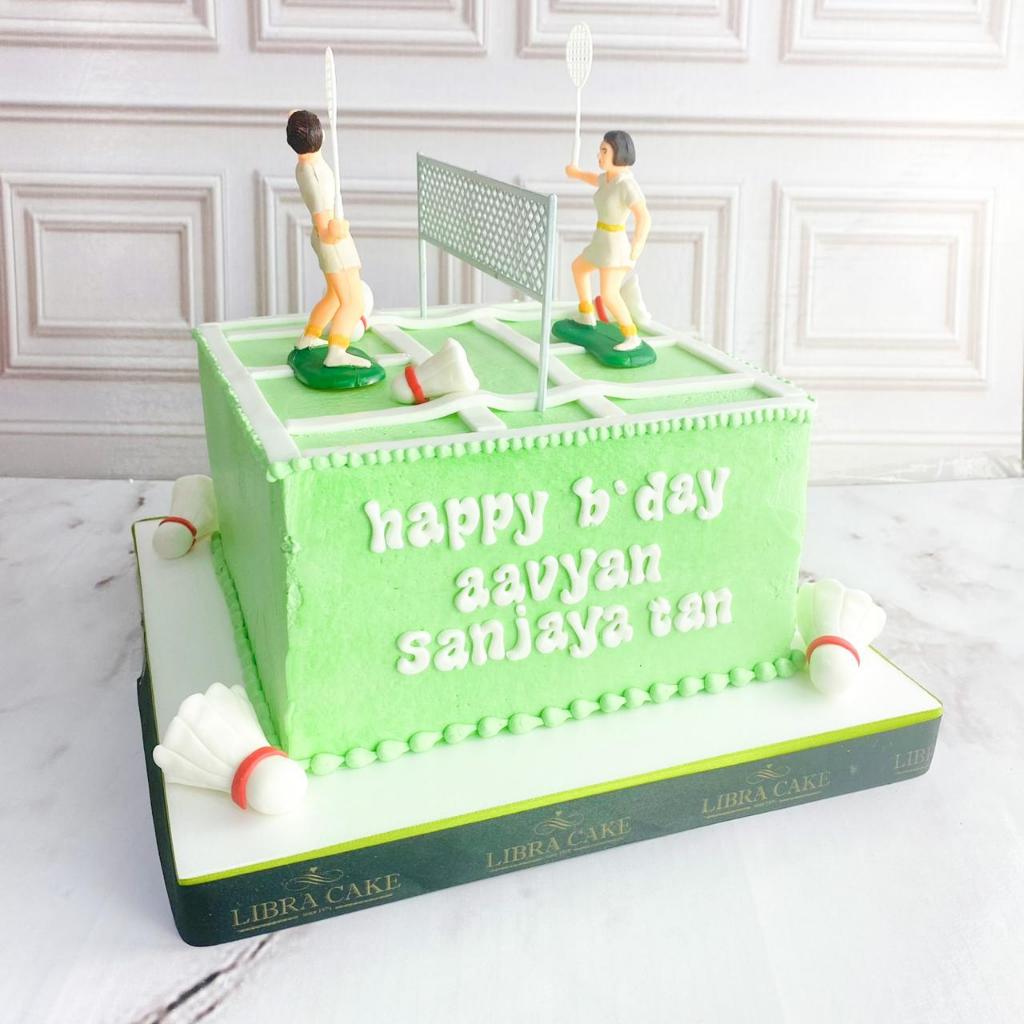 

Kue ulang Tahun/Birthday Cake/Kue Ultah Tema Badminton/Kue Birthday Jakarta