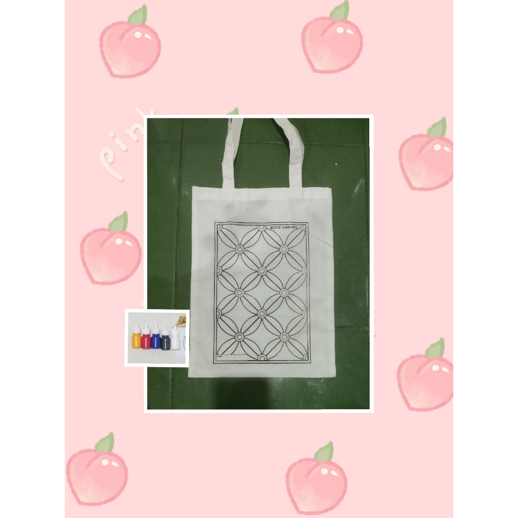 Paket Membatik Totebag Canting Lengkap 5 WARNA