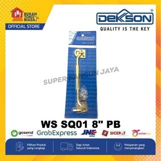 Dekkson Hak Angin Jendela WS SQ01 8" PB