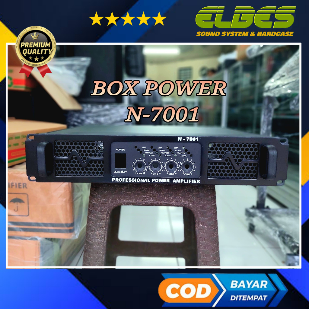 BOX POWER N7001 2U 4CH