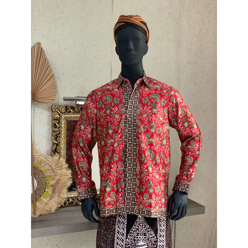 Kemeja Satin Pria - Putri Batik
