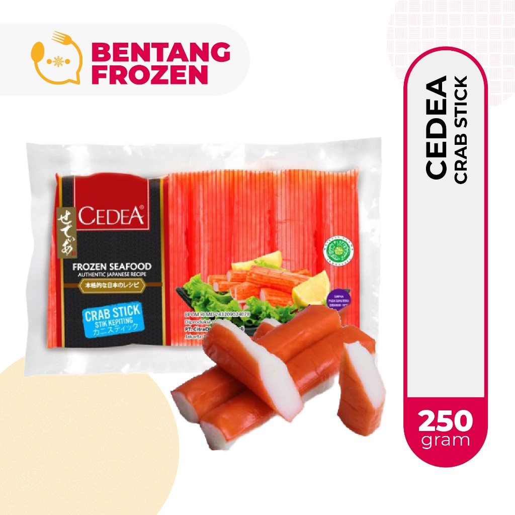 

Cedea Crab Stick 250gr Isi 16Pcs