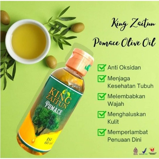 

Minyak Zaitun King Pomace Syifa 60ml