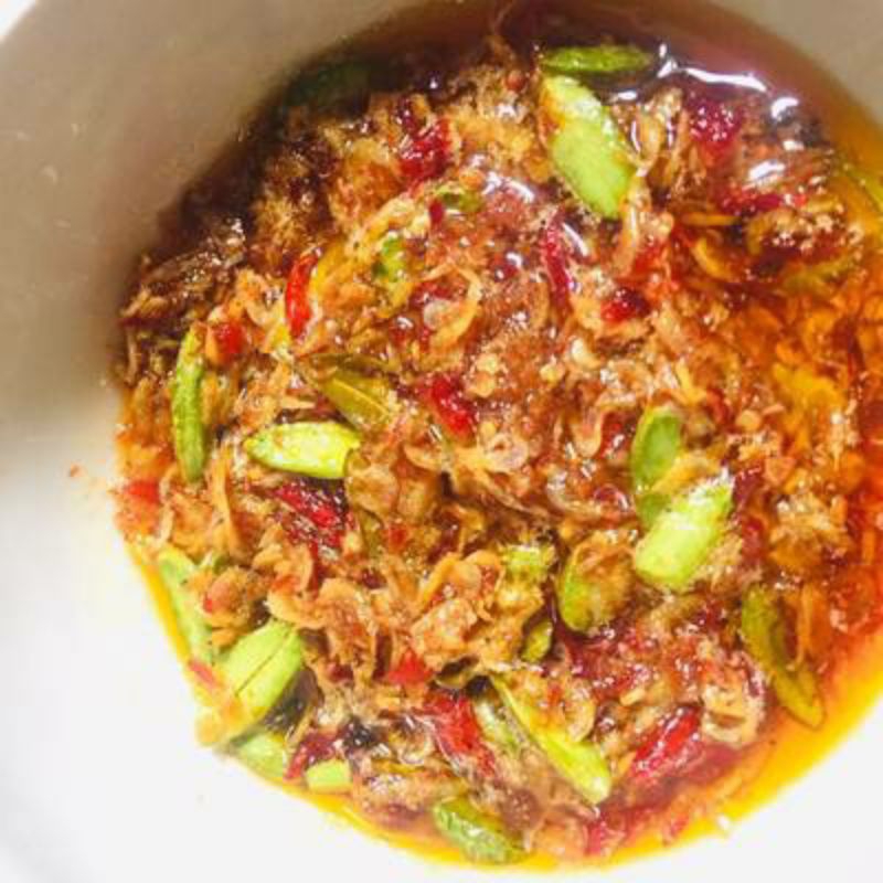 

Sambal udang rebon petani