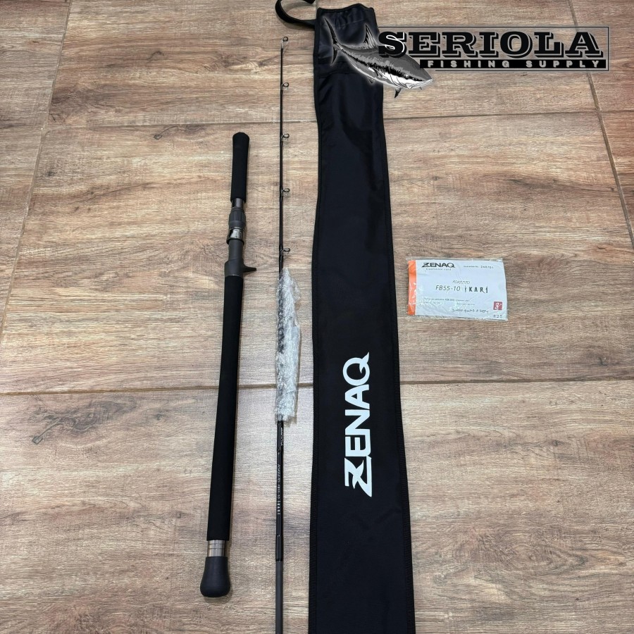 JORAN ROD ZENAQ BAIT CASTING FOKEETO IKARI FB 55-10 MADE IN JAPAN