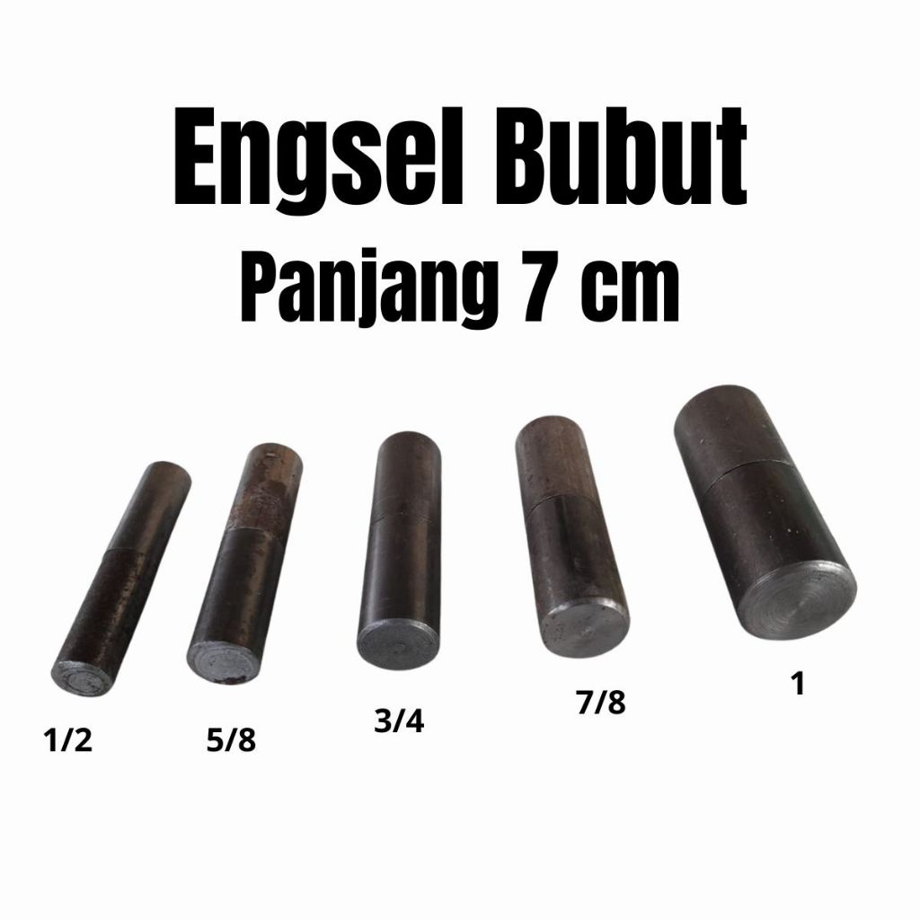 Engsel bubut 7/8 engsel pagar Berkualitas