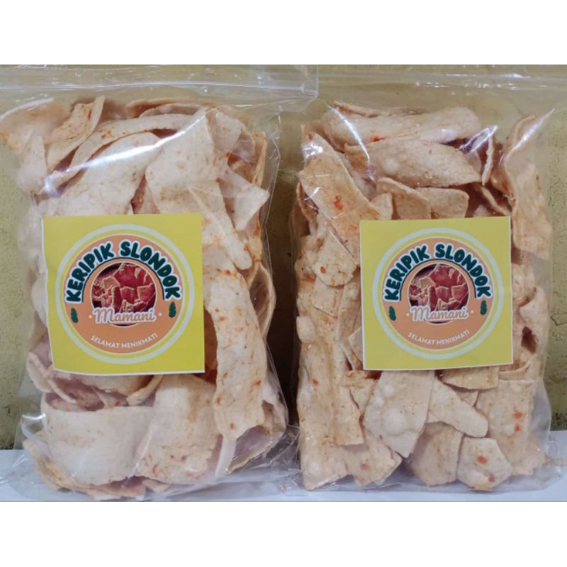 

Keripik slondok bungkusan