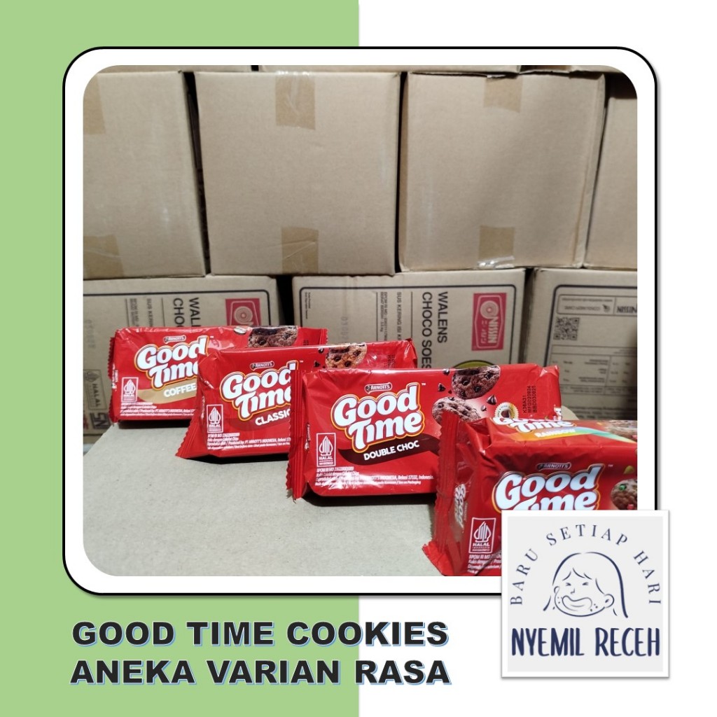 

Good Time Cookies 72Gr Kukis Coklat Aneka Variant