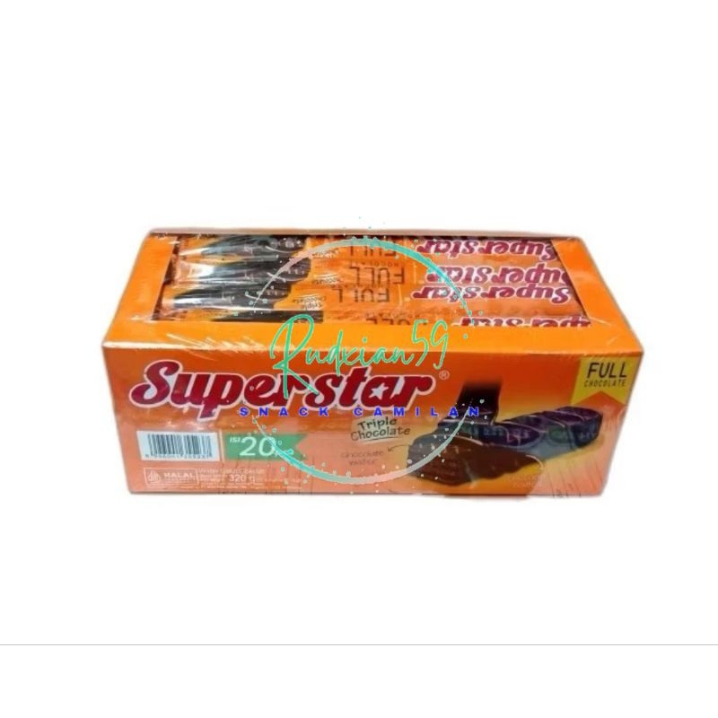 

Roma wafer Superstar box isi 20 pcs