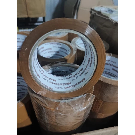 

Lakban Coklat Isolasi Lakban 2 inch Lakban Packing 45MM x 50M Murah Berkualitas INV