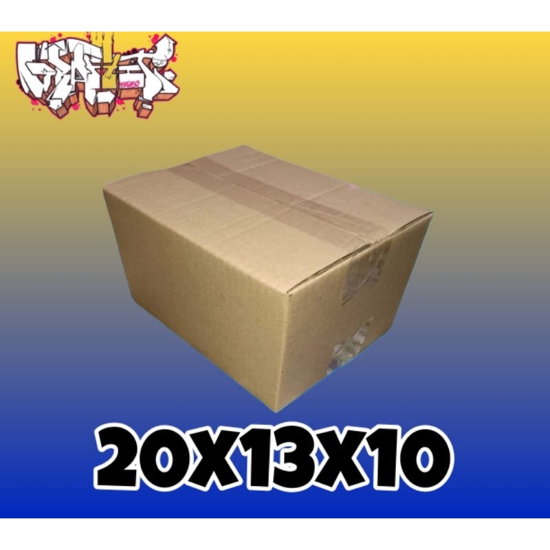 

kardus packing ukuran 20x13x10 kartonbox
