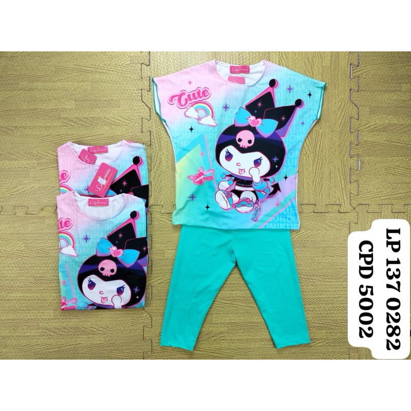 SET ANAK WE3 - SETELAN ANAK CEWEK - SETELAN ANAK PEREMPUAN CELANA PANJANG