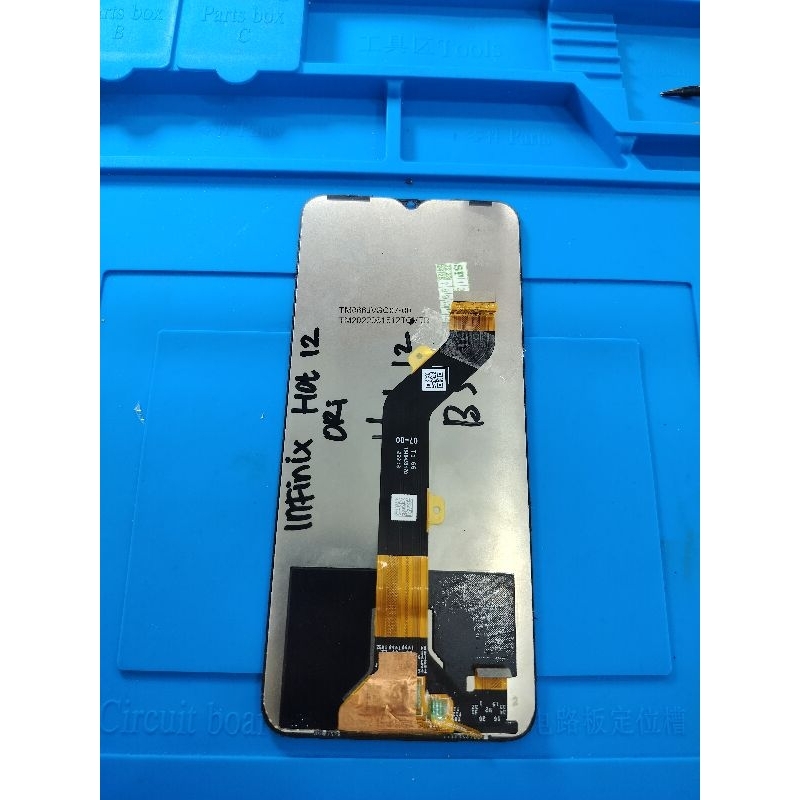 LCD INFINIX HOT 12 ORY CABUTAN