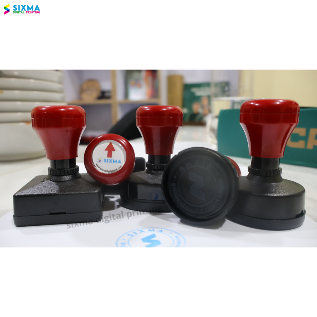 

SIXMA_Stampel Flash Lingkaran Stempel Surat Suara Stempel otomatis custom untuk stempel perusahaan, logo, nama stempel tanda tangan, stempel lunas