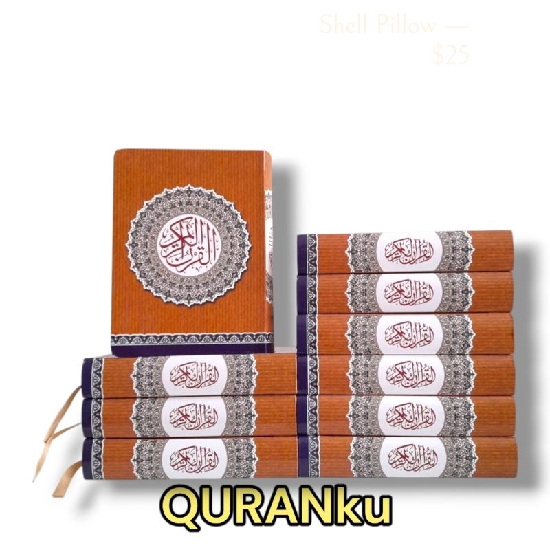 Mushaf Saku 12*8 (Kartuni Cover) - Muassasah Ar Risalah Beirut