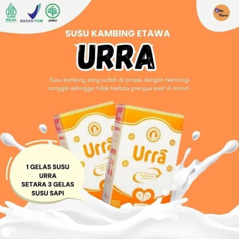

URRA - Susu Kambing Saneen Untuk Penambah Berat Badan Anak & Tinggi Badan Anak