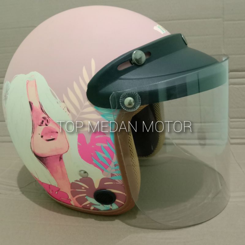 HELM BIP PLAST RETRO BOGO DEWASA