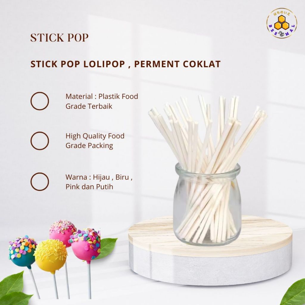 

Stick Pop untuk Perment Coklat | Lolipop