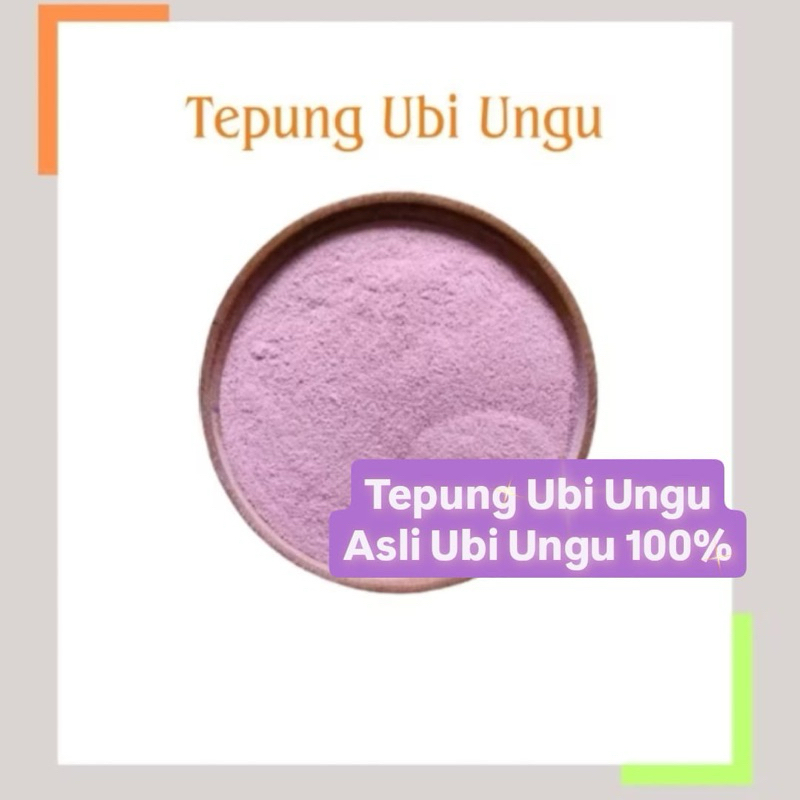 

TEPUNG UBI UNGU PREMIUM 1KG ASLI UBI UNGU 100% | PURPLE SWEET POTATO FLOUR