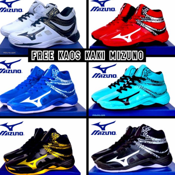 Pasti Istimewa  Sepatu Voli Mizuno Thunderblade2  Sepatu Voli Pria  Sepatu Volly Mizuno  Sepatu Voll