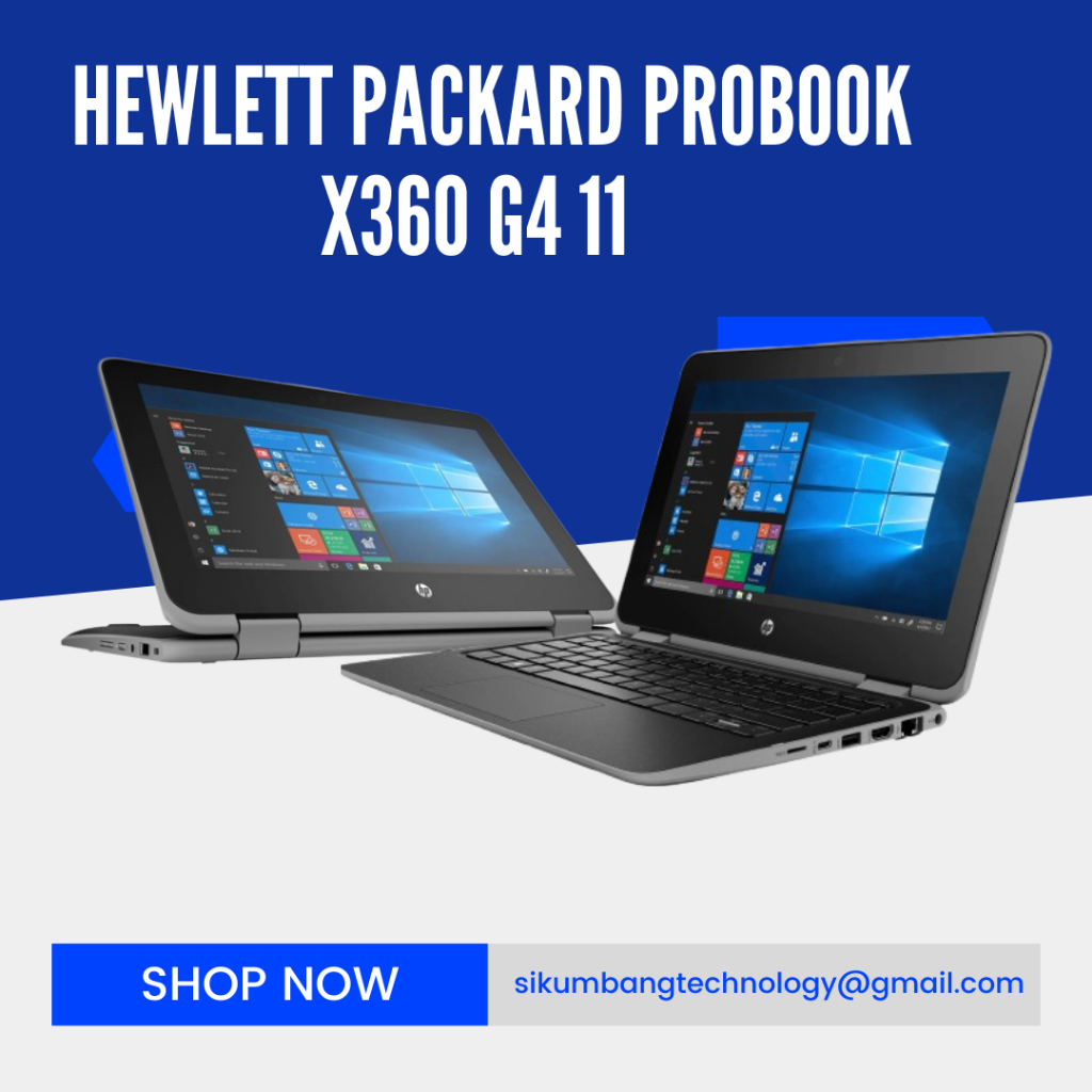 Laptop Second Lenovo Hp Probook 11 G4 Intel Core i5 Gen 8 Ram 8 GB SSD 256